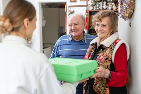 Dietitian Approved meals being delivered