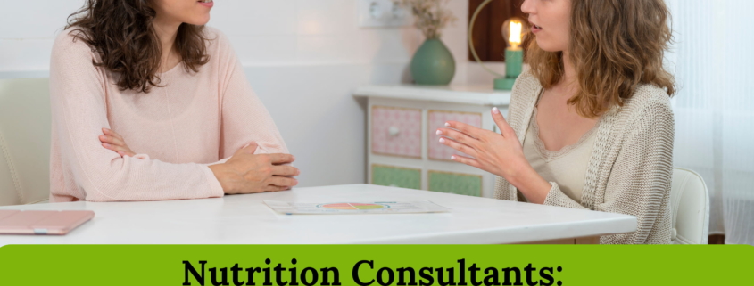 Nutrition Consultants - Comparing Nutrition Professions.